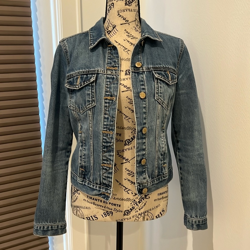 Warehouse Blue Denim Jean Jacket